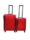KAMILIANT by AMERICAN TOURISTER KAMPALA Set of 2 fabric Small Medium and Large 4w Soft sided trolley Luggage - Genx Bags Online