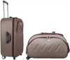 Soft Body Set of 2 Luggage - Polyester Softsided Suitcase Combo 24" & 20" - Genx Bags Online