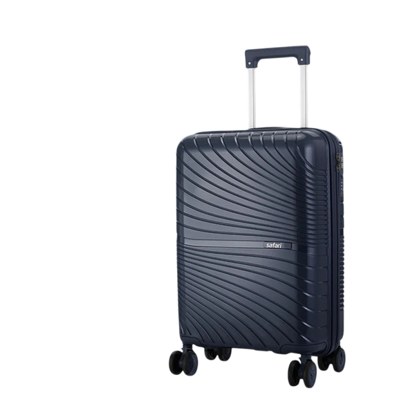 Safari Atlantis 8 Wheels Spinner, Anti-Theft Zipper Polyproplyene Suitcase Luggage Trolley Bag