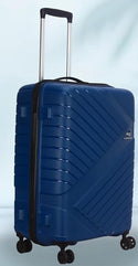 Kamiliant by American tourister Wayfarer Large Check-in Suitcase 8 Wheels Navy Blue (79 cm)
