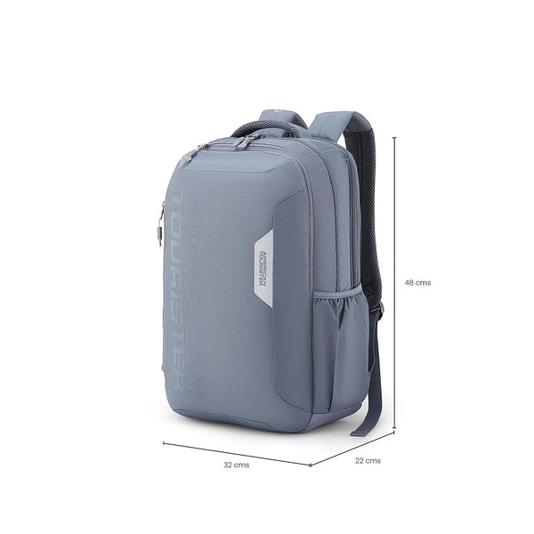 American tourister Brett 3.0 Laptop Backpack 02 Grey