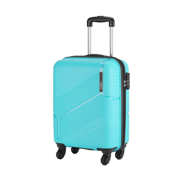 Safari Carter Hard Luggage Trolley Bags - Cyan
