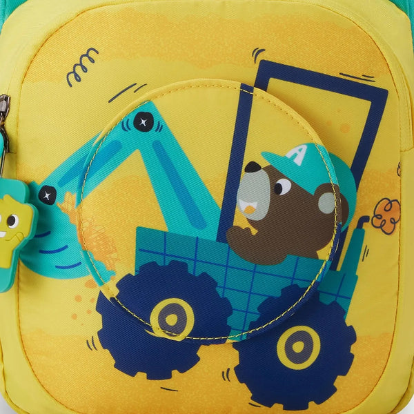 American tourister Yoodle 3.0 Kids School Bag 01 Yellow Green