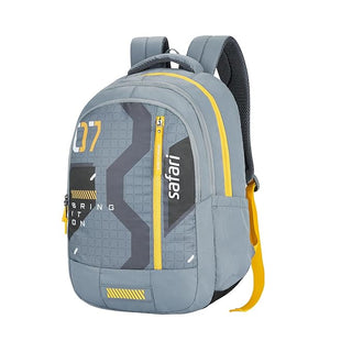 Buy gray Safari Bonus 37L Casual Backpack with Armor Base, with Detachable Free Sling Bag, Side Bag, Bottle Holder, Front Pocket, File Holder, School &amp; College Bags, Office Bag, Travel Bag