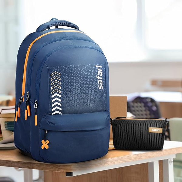 Safari Bonus 37L Casual Backpack with Armor Base, with detachable Free Sling Bag, Side Bag, Bottle Holder, Front Pocket, File Holder, School & College Bags, Office Bag, Travel Bag