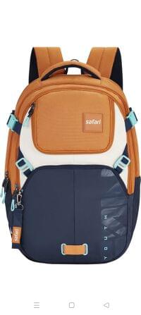 Safari Expand 13 Laptop Backpack with 43 Litres Armor Base, Raincover, 8 inch side Pockets, 3 Compartments, Bottle Holder,Compression straps & Organizer , School & College Bag, Office Bag