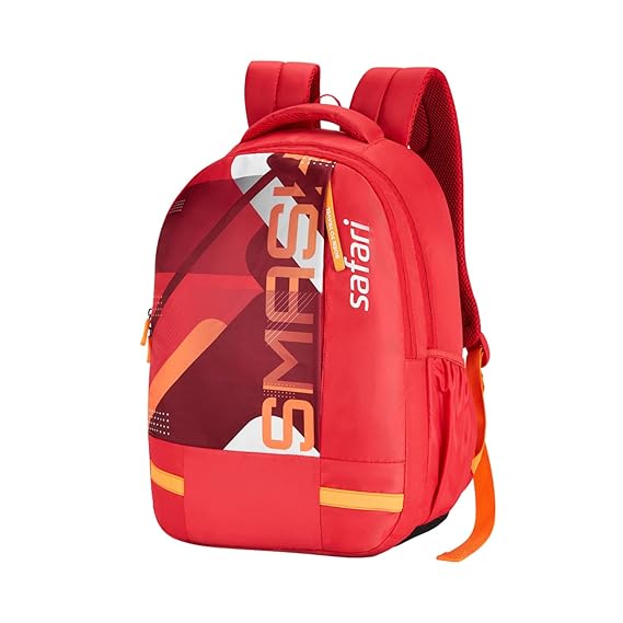 Safari Duplex 01 Casual Backpack with 32 L Armor Base, 2 Compartments, Bottle Holder, Front Pocket, 8 inch side pocket,Improved  back & Shoulder Straps,Printed School Bag for Boys and Girls, College Backpack, Office Bag, Travel Bag