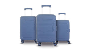 Kamiliant by American Tourister Double 8 Spinner Wheels Hard Shell Suitcase Nexus DW 3PC Set, Small, Medium and Large