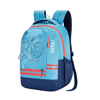 Safari Duplex 04 Casual Backpack with 32 L Armor Base, 2 Compartments, Bottle Holder, Front Pocket, 8 inch side pocket,Improved  back & Shoulder Straps,Printed School Bag for Boys and Girls, College Backpack, Office Bag, Travel Bag
