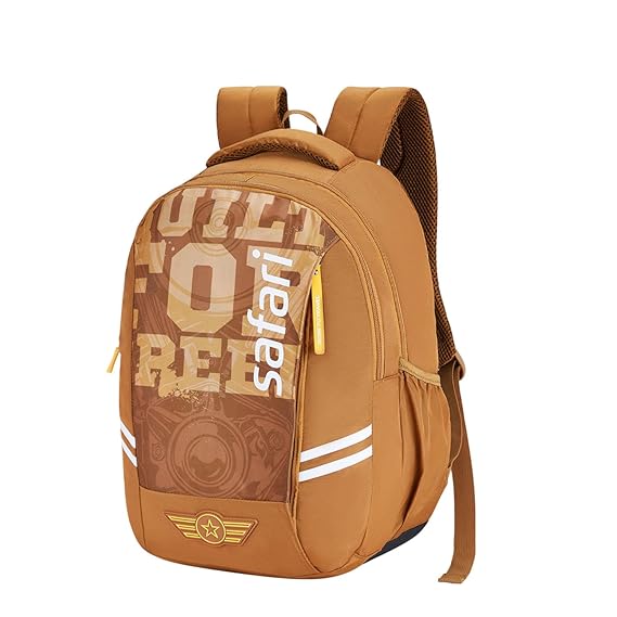 Safari Duplex 03 Casual Backpack with 32 L Armor Base, 2 Compartments, Bottle Holder, Front Pocket, 8 inch side pocket,Improved  back & Shoulder Straps,Printed School Bag for Boys and Girls, College Backpack, Office Bag, Travel Bag
