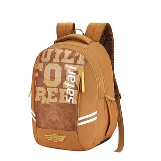 Safari Duplex 03 Casual Backpack with 32 L Armor Base, 2 Compartments, Bottle Holder, Front Pocket, 8 inch side pocket,Improved  back & Shoulder Straps,Printed School Bag for Boys and Girls, College Backpack, Office Bag, Travel Bag