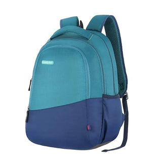 Kamiliant By American Tourister Peak Backpack for College, School, Office, Travel for Boys and girls, men & women Teal Navy 35 Litres