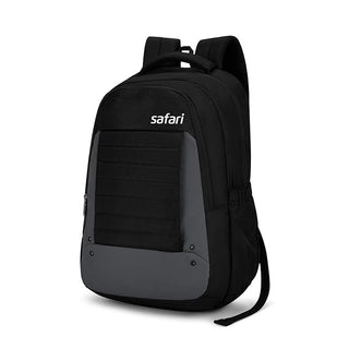 Safari Spade 01 Formal Laptop Backpack with 34L capacity Rain cover, Antitheft Pocket, 3 Compartments, Front Pocket, Smart Trolley Sleeve, Sturdy handle, Office Bag, College Backpack, Travel Bag, School Bag