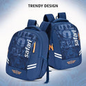Safari Duplex 03 Casual Backpack with 32 L Armor Base, 2 Compartments, Bottle Holder, Front Pocket, 8 inch side pocket,Improved  back & Shoulder Straps,Printed School Bag for Boys and Girls, College Backpack, Office Bag, Travel Bag