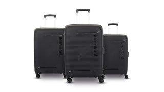 Kamiliant by American Tourister Double 8 Spinner Wheels Hard Shell Suitcase Nexus DW 3PC Set, Small, Medium and Large