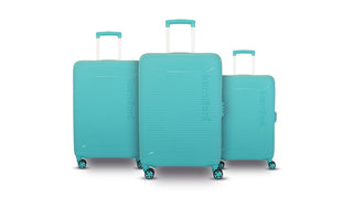 Buy multicolor Kamiliant by American Tourister Double 8 Spinner Wheels Hard Shell Suitcase Nexus DW 3PC Set, Small, Medium and Large