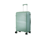 Safari Atlantis 8 Wheels Spinner, Anti-Theft Zipper Polyproplyene Suitcase Luggage Trolley Bag