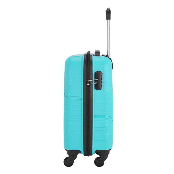 Safari Carter Hard Luggage Trolley Bags - Cyan