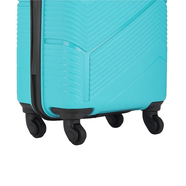 Safari Carter Hard Luggage Trolley Bags - Cyan
