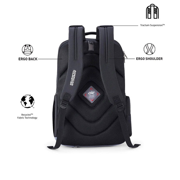 American tourister Brett 3.0 Laptop Backpack 01 Black