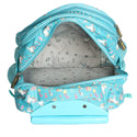 NOVEX Original Unicorn Kids Backpack Trolley Bag with 2 Wheel, Turquoise/Kids Backpack/Kids School Bag 18"