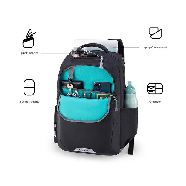 American tourister Brett 3.0 Laptop Backpack 01 Black