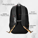 Safari Expand 15 Laptop Backpack with 43 Litres Armor Base, Raincover, 8 inch side Pockets, 3 Compartments, Bottle Holder,Compression straps & Organizer , School & College Bag, Office Bag
