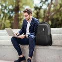 Safari Ace 30L Formal Laptop Backpack with Raincover, Antitheft Pocket, 2 Compartment, Front Pocket, Smart Trolley Sleeve, Office Bag, College Backpack, Travel Bag, School Bag