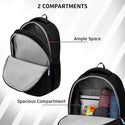 Safari Duplex 02 Casual Backpack with 32 L Armor Base, 2 Compartments, Bottle Holder, Front Pocket, 8 inch side pocket,Improved  back & Shoulder Straps,Printed School Bag for Boys and Girls, College Backpack, Office Bag, Travel Bag