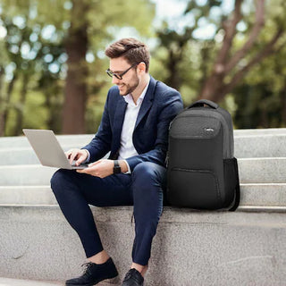 Safari Ace 30L Formal Laptop Backpack with Raincover, Antitheft Pocket, 2 Compartment, Front Pocket, Smart Trolley Sleeve, Office Bag, College Backpack, Travel Bag, School Bag