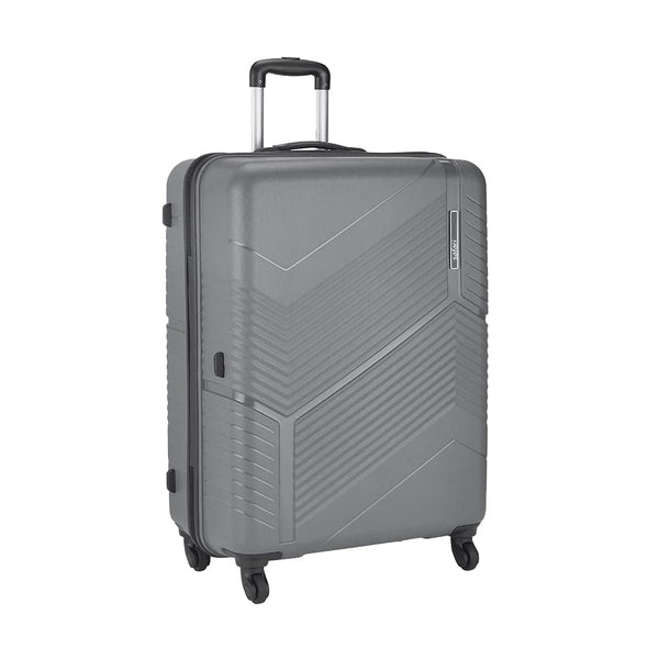Safari Carter Hard Luggage Trolley Bags - Grey