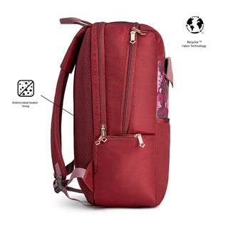 American tourister Pixie Laptop Backpack 02 Pink