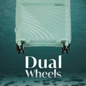 Safari Atlantis 8 Wheels Spinner, Anti-Theft Zipper Polyproplyene Suitcase Luggage Trolley Bag