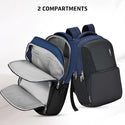 Safari Ace 30L Formal Laptop Backpack with Raincover, Antitheft Pocket, 2 Compartment, Front Pocket, Smart Trolley Sleeve, Office Bag, College Backpack, Travel Bag, School Bag
