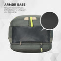 Safari Expand 15 Laptop Backpack with 43 Litres Armor Base, Raincover, 8 inch side Pockets, 3 Compartments, Bottle Holder,Compression straps & Organizer , School & College Bag, Office Bag