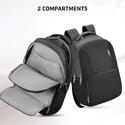 Safari Ace 30L Formal Laptop Backpack with Raincover, Antitheft Pocket, 2 Compartment, Front Pocket, Smart Trolley Sleeve, Office Bag, College Backpack, Travel Bag, School Bag