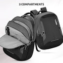 Safari Spade 02 Formal Laptop Backpack with 34L capacity Rain cover, Antitheft Pocket, 3 Compartments, Front Pocket, Smart Trolley Sleeve, Sturdy handle, Office Bag, College Backpack, Travel Bag, School Bag
