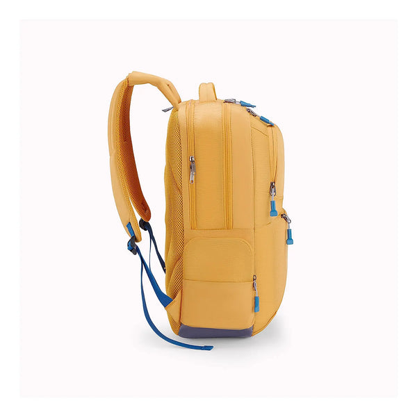 American tourister Brett 3.0 Laptop Backpack 01 Golden Yellow