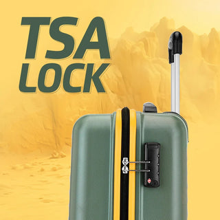 Safari Defender Polycarbonate Trolley Bag with TSA lock and Dual Wheels