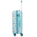 Novex - Original Unicorn Kids Trolley Bag With 4 Wheel | Turquoise