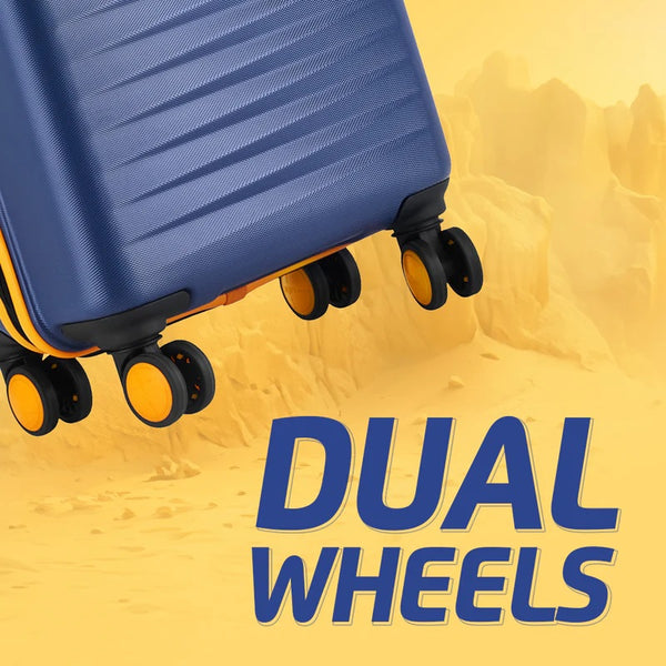 Safari Defender Polycarbonate Trolley Bag with TSA lock and Dual Wheels