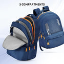 Safari Bonus 37L Casual Backpack with Armor Base, with detachable Free Sling Bag, Side Bag, Bottle Holder, Front Pocket, File Holder, School & College Bags, Office Bag, Travel Bag