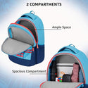 Safari Duplex 04 Casual Backpack with 32 L Armor Base, 2 Compartments, Bottle Holder, Front Pocket, 8 inch side pocket,Improved  back & Shoulder Straps,Printed School Bag for Boys and Girls, College Backpack, Office Bag, Travel Bag