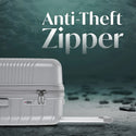 Safari Atlantis 8 Wheels Spinner, Anti-Theft Zipper Polyproplyene Suitcase Luggage Trolley Bag