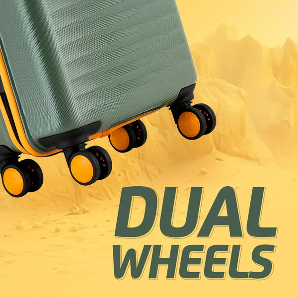 Safari Defender Polycarbonate Trolley Bag with TSA lock and Dual Wheels
