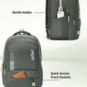 Safari Bonus 37L Casual Backpack with Armor Base, with detachable Free Sling Bag, Side Bag, Bottle Holder, Front Pocket, File Holder, School & College Bags, Office Bag, Travel Bag