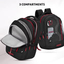 Safari Bonus 37L Casual Backpack with Armor Base, with Detachable Free Sling Bag, Side Bag, Bottle Holder, Front Pocket, File Holder, School & College Bags, Office Bag, Travel Bag