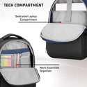 Safari Ace 30L Formal Laptop Backpack with Raincover, Antitheft Pocket, 2 Compartment, Front Pocket, Smart Trolley Sleeve, Office Bag, College Backpack, Travel Bag, School Bag
