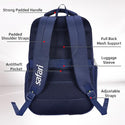Safari Spade 01 Formal Laptop Backpack with 34L capacity Rain cover, Antitheft Pocket, 3 Compartments, Front Pocket, Smart Trolley Sleeve, Sturdy handle, Office Bag, College Backpack, Travel Bag, School Bag