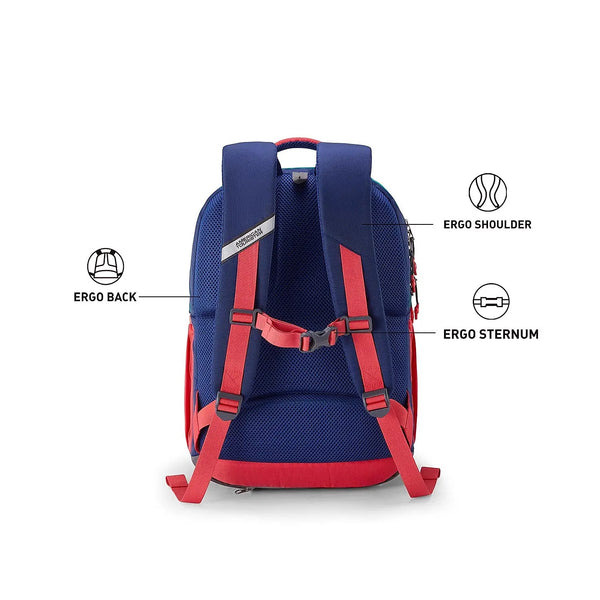 American Tourister Toodle 3.0 Kids Backpack 01 Atlantic Blue